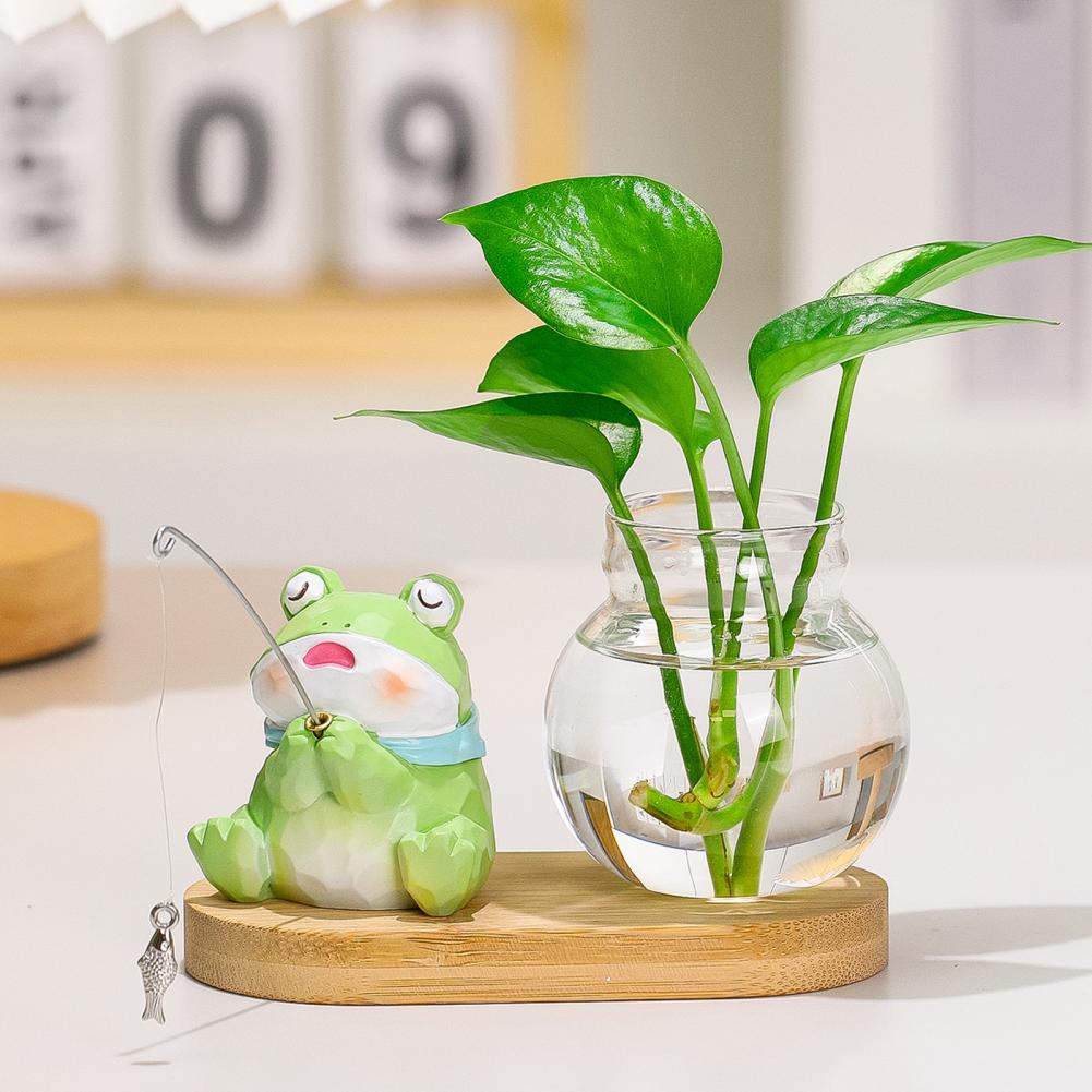 Propagation Station Vase - Figurines en résine mignonnes, mini-station de