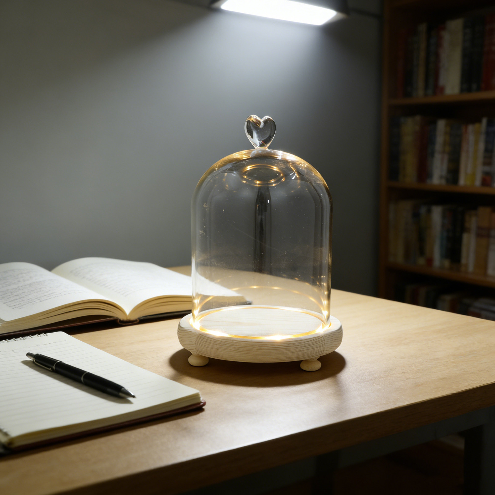 Plastic Dome Clear - Cloche en verre en forme de