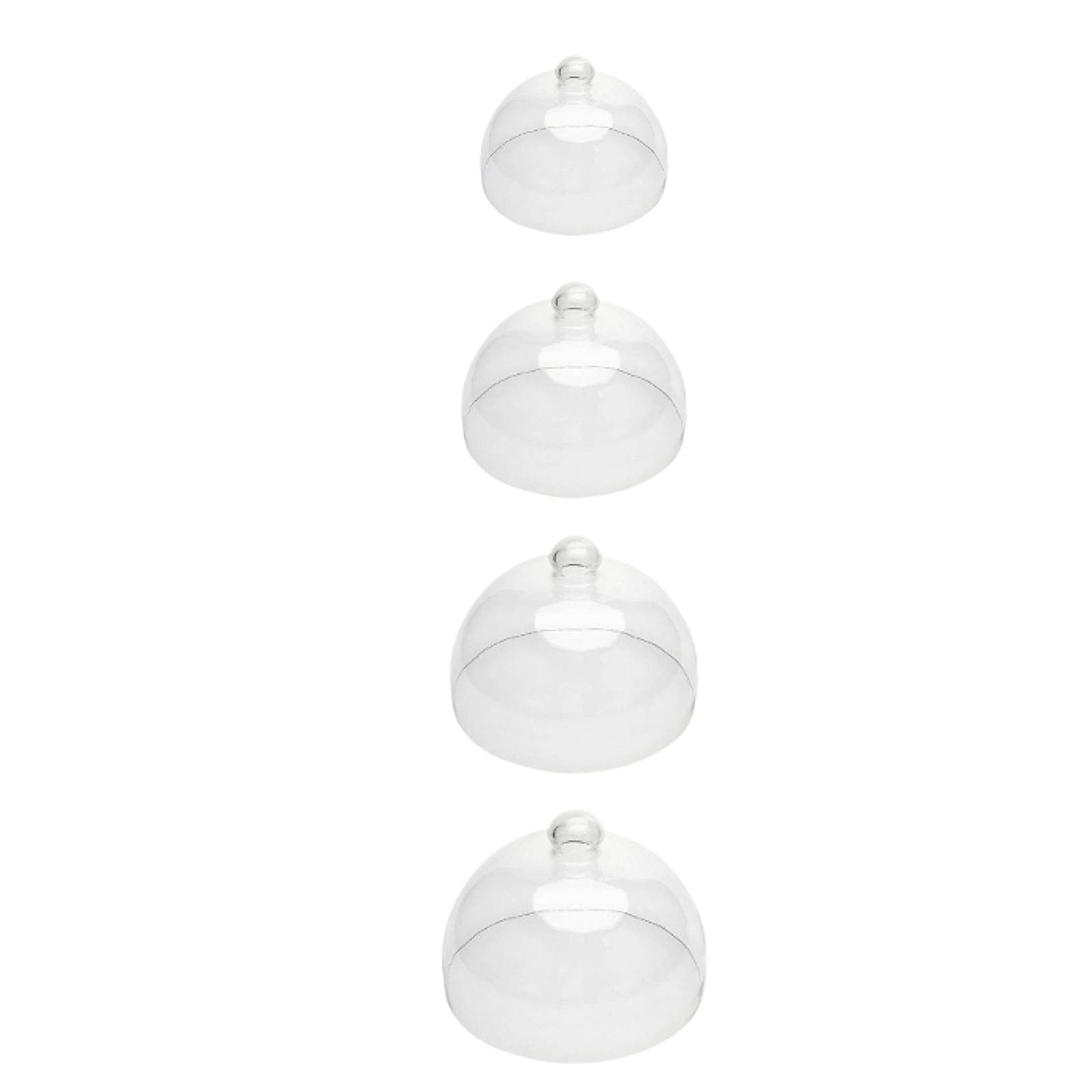 Plastic Dome Clear - Cloche à gâteau en verre, dôme