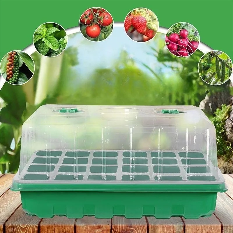Humidity Dome Kit - Kit de plateaux de semis 1/5
