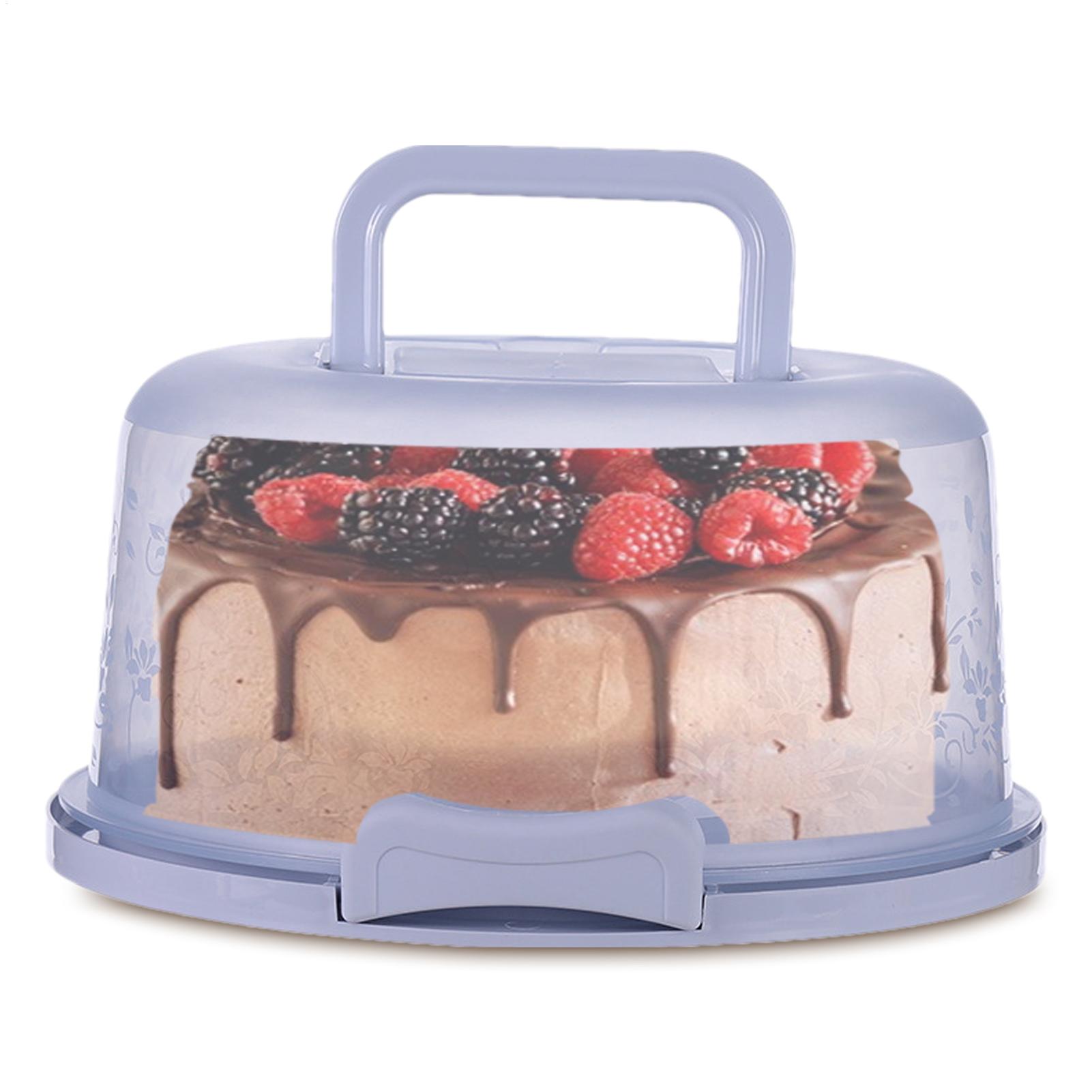 Plastic Dome Clear - Conteneurs à gâteaux avec couvercles, boîte