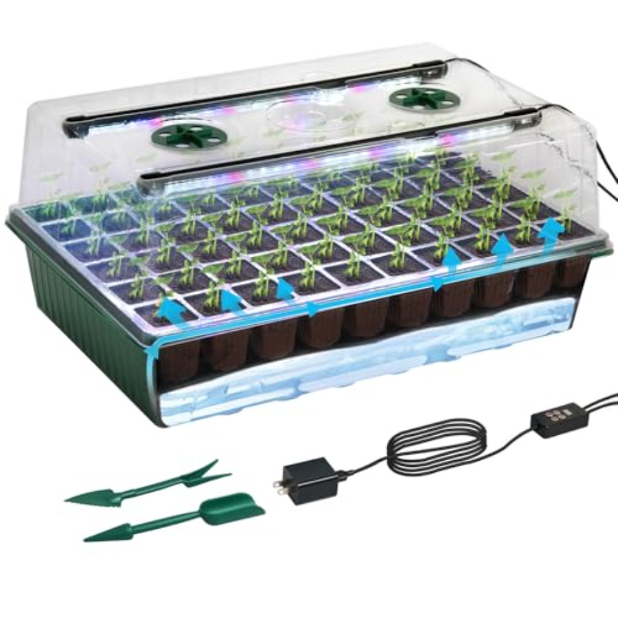 Humidity Dome Kit - Plateau de semis avec lumière de
