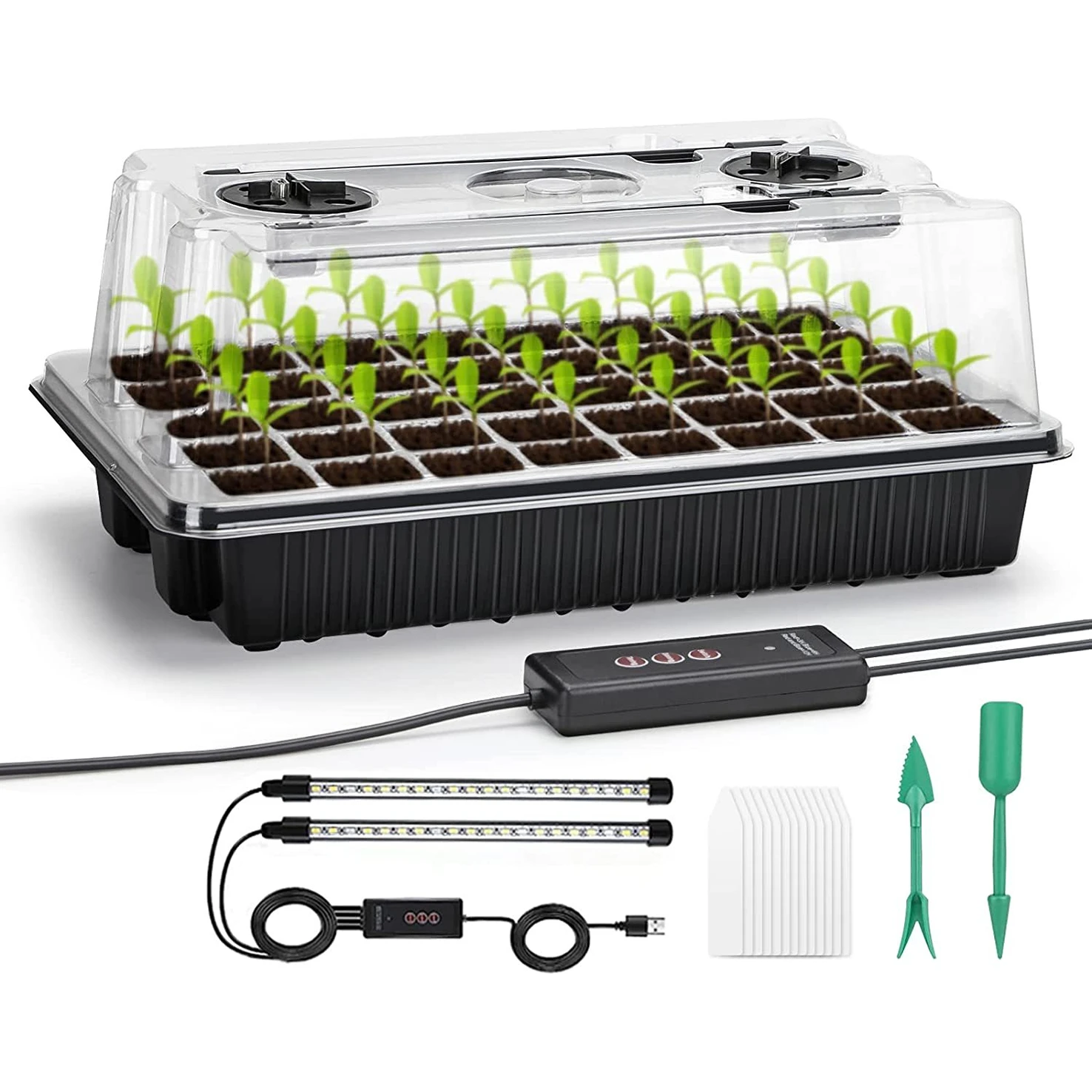 Humidity Dome Kit - 1 ensemble de plateaux de semis