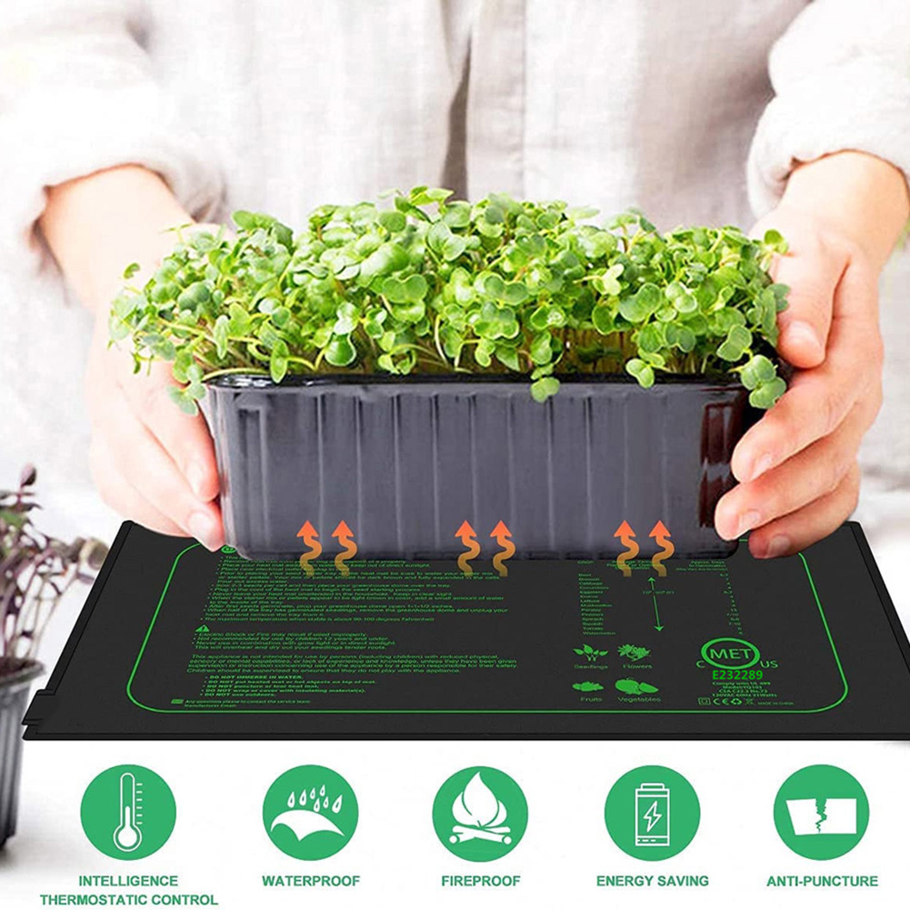 Heat Mat Seedling - Coussin chauffant hydroponique imperméable pour la