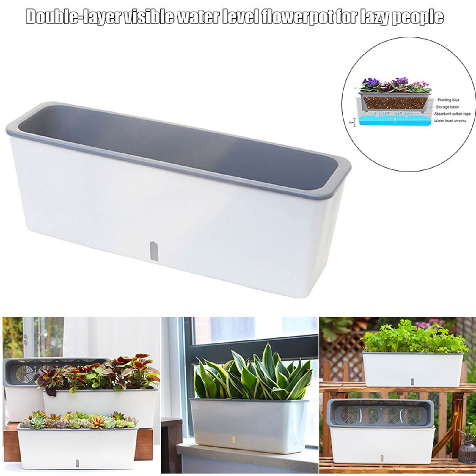 Pots de jardinière à arrosage  - Self Watering Insert avis et prix