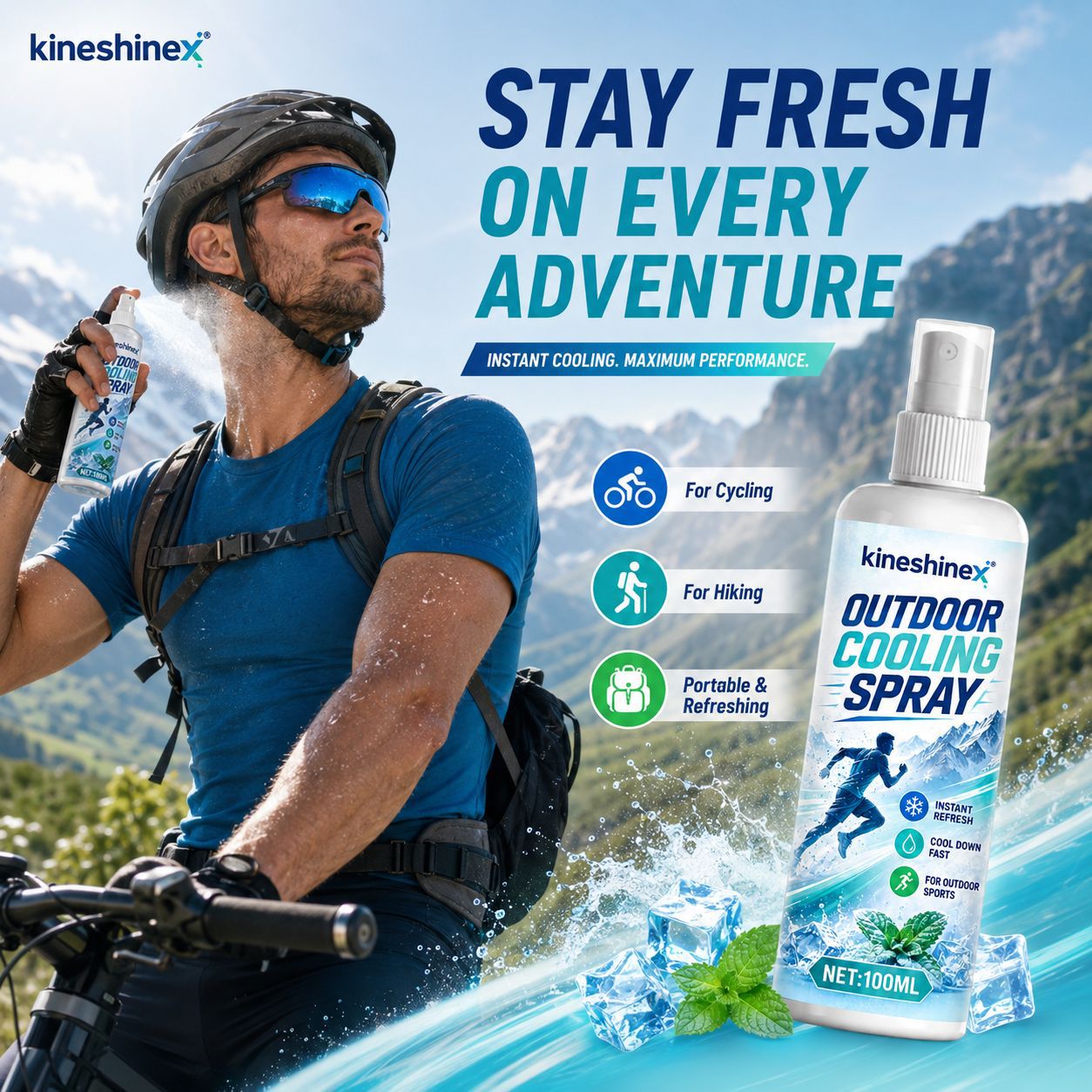 Spray Rafraîchissant Extérieur - Misting Bottle Fine avis et prix