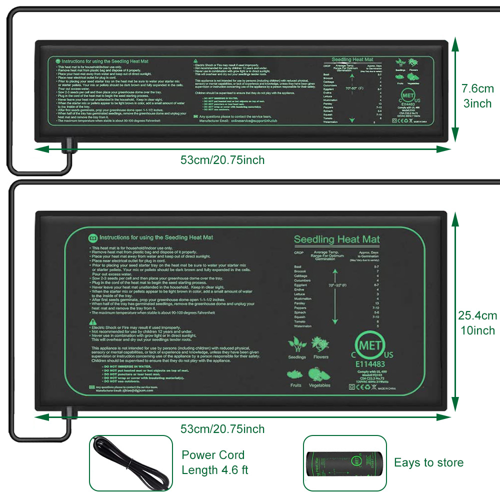 Tapis chauffant pour semis 10/ - Rooting Gel Clone avis et prix