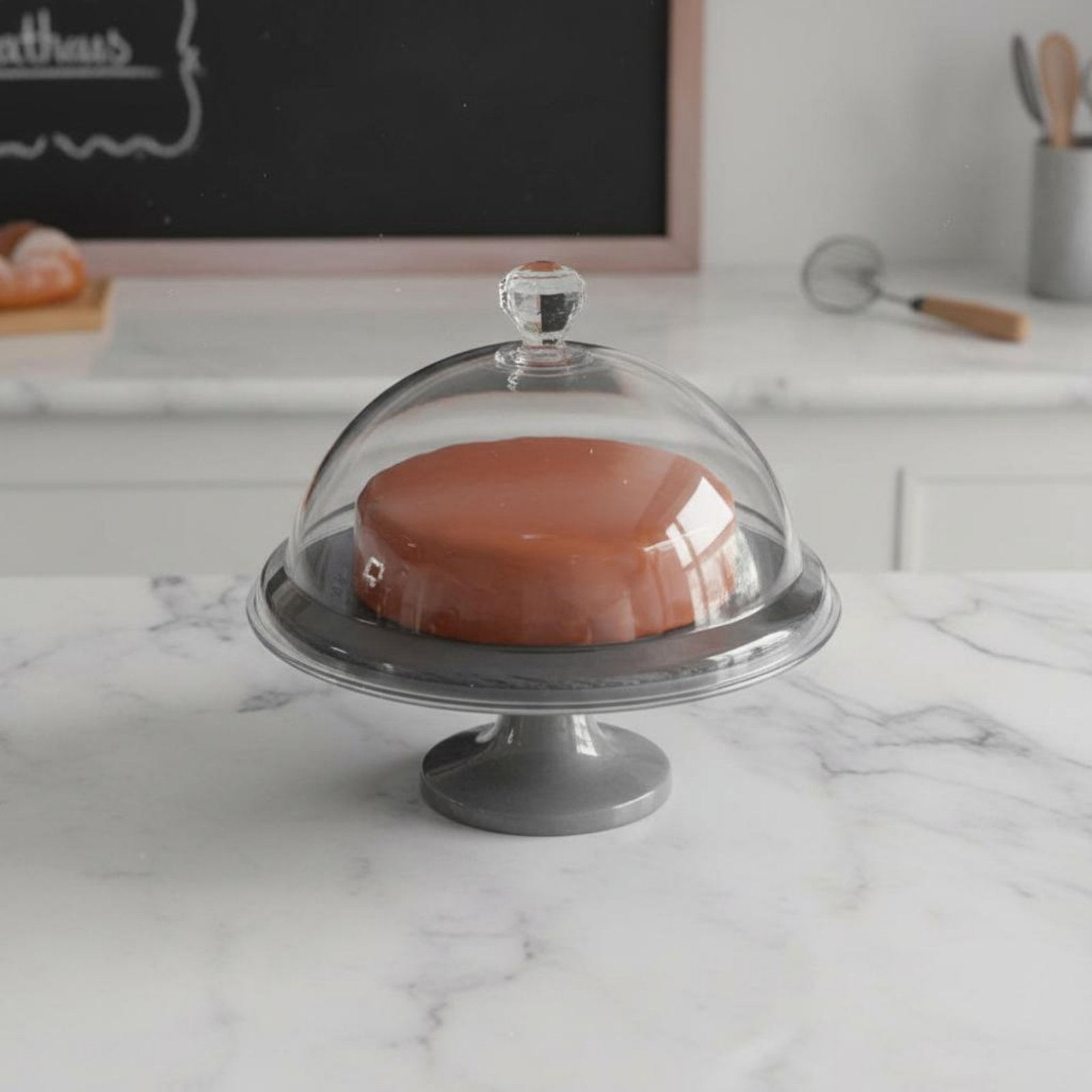 Cloche alimentaire ronde trans - Plastic Dome Clear avis et prix