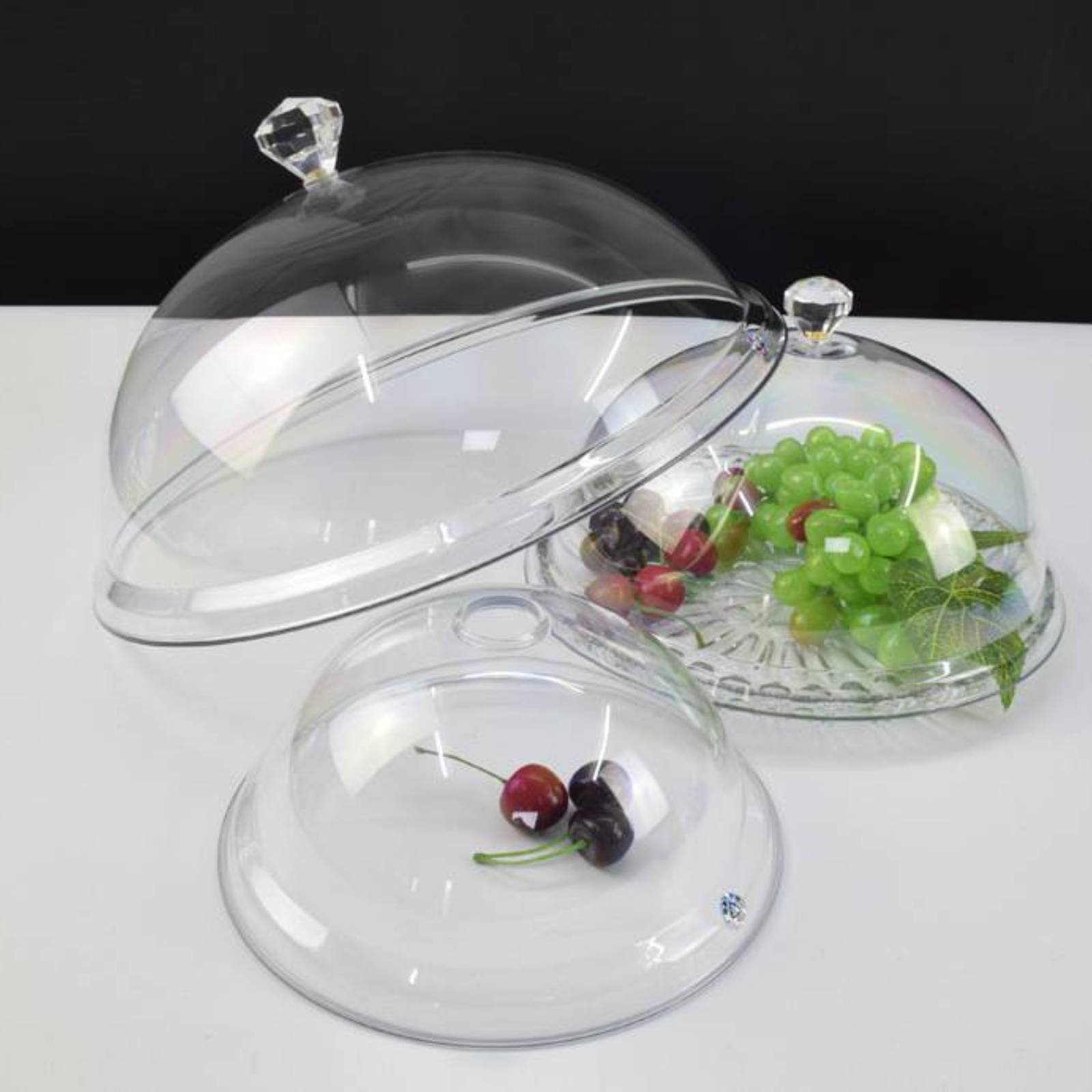 Cloche alimentaire transparent - Plastic Dome Clear avis et prix