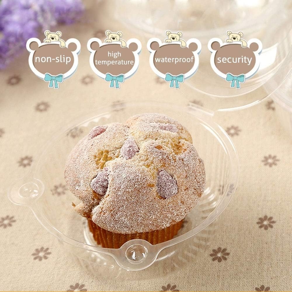 Supports individuels pour cupc - Plastic Dome Clear avis et prix