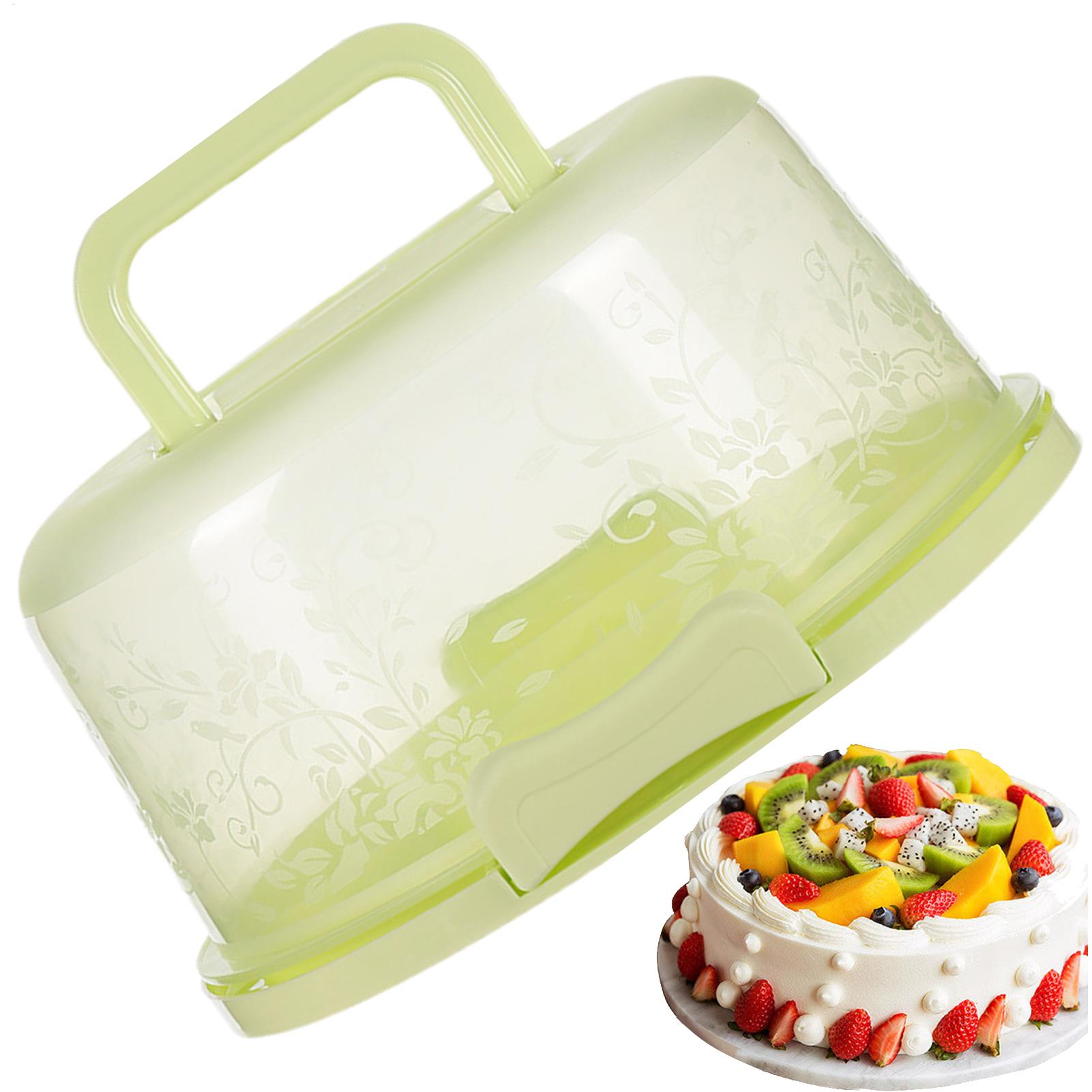 Conteneurs à gâteaux avec couv - Plastic Dome Clear avis et prix