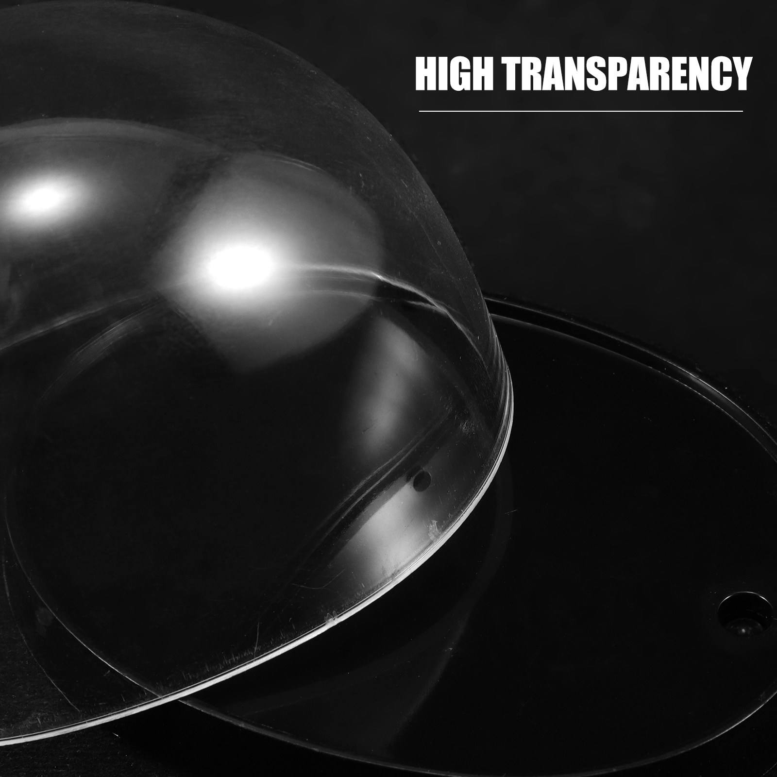 5 Ensembles de Dômes Cloche en - Plastic Dome Clear avis et prix
