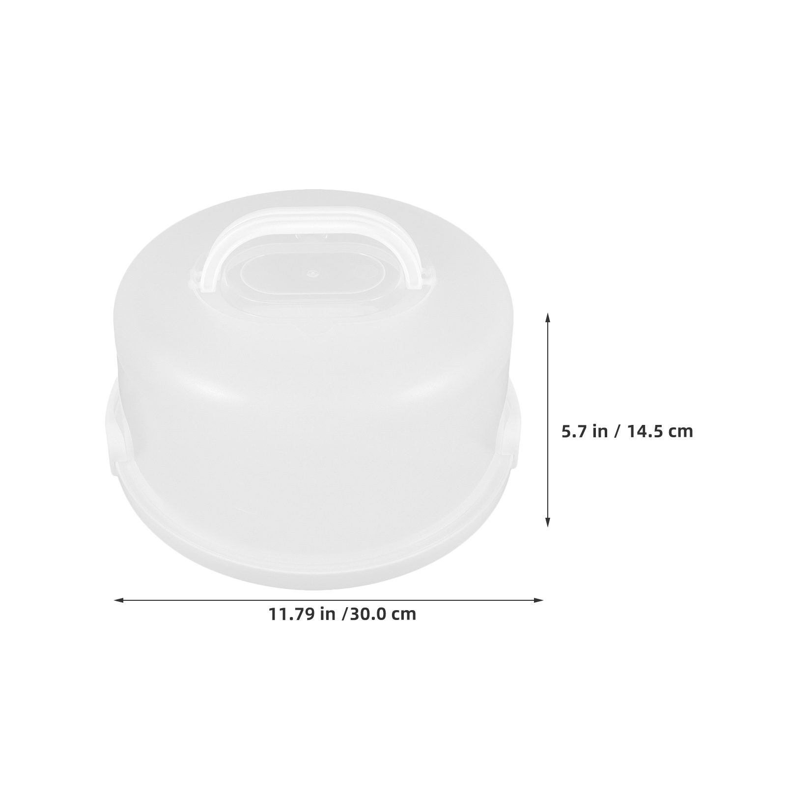 Porte-récipient à gâteaux en p - Plastic Dome Clear avis et prix