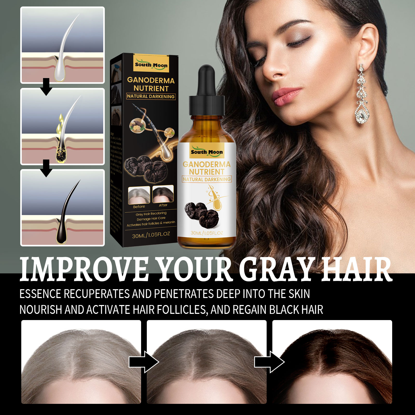 Black Ganoderma Lucidum-Liquid - Root Stimulator Liquid avis et prix