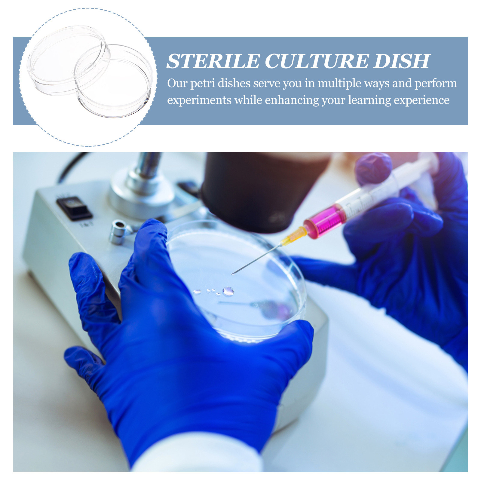 30 plaques de Petri en plastiq - Agar Tissue Culture avis et prix