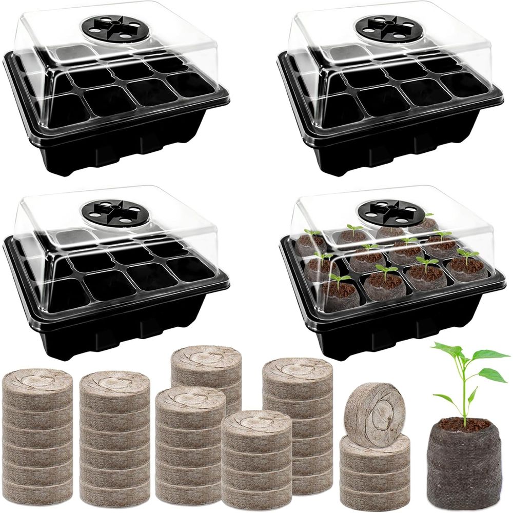 Lot de 4 plateaux de semis ave - Peat Pellet Tray avis et prix