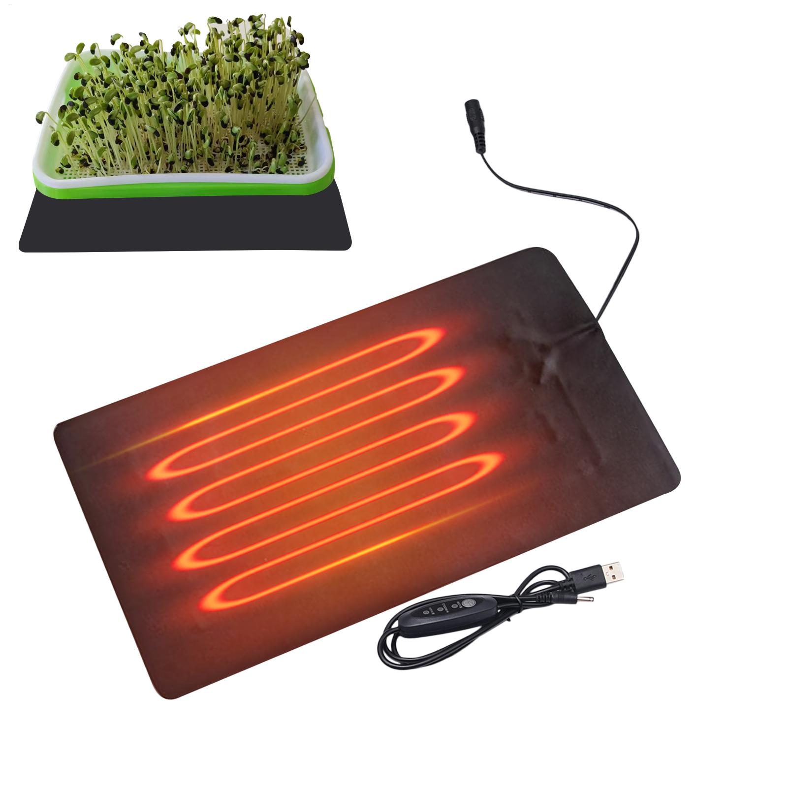 Tapis chauffant pour semis 5V  - Heat Mat Seedling avis et prix